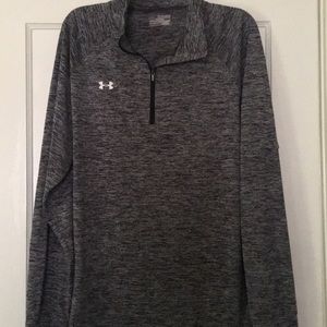 Under armor half zip heat gear LS shirt 2XL